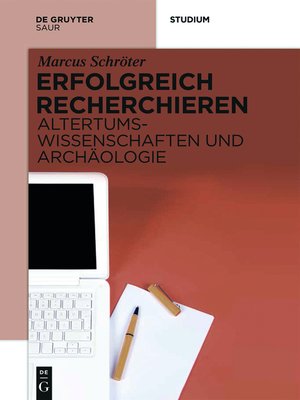 cover image of Erfolgreich recherchieren--Altertumswissenschaften und Archäologie